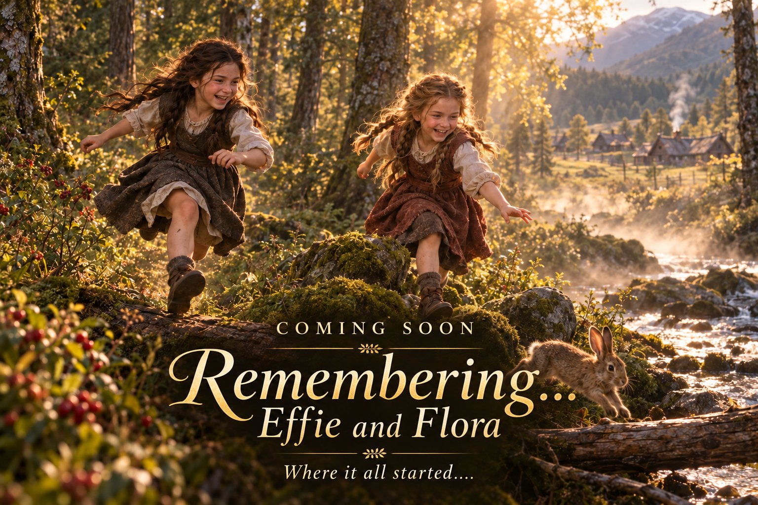 Coming soon: Remembering, Effie and Flora. Where it all started.